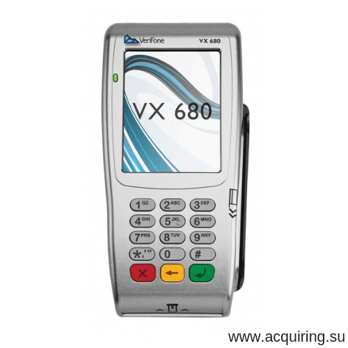 POS-терминал Verifone VX680 GPRS (сим-карта), комплект Прими Карту в Якутске